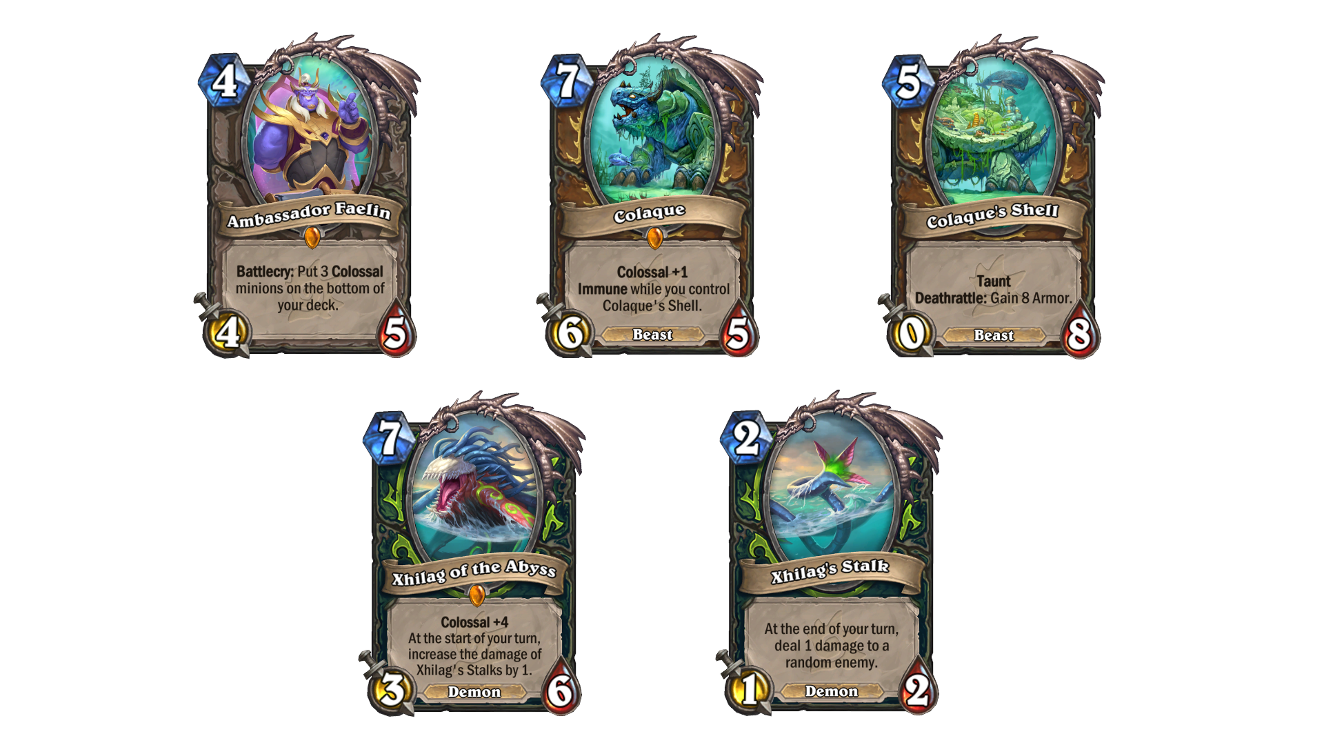 Voyage to the Sunken City cards