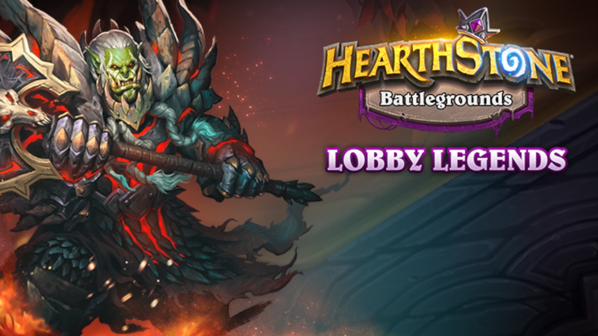 Where to watch Hearthstone Battlegrounds Lobby Legends Raid Leaders