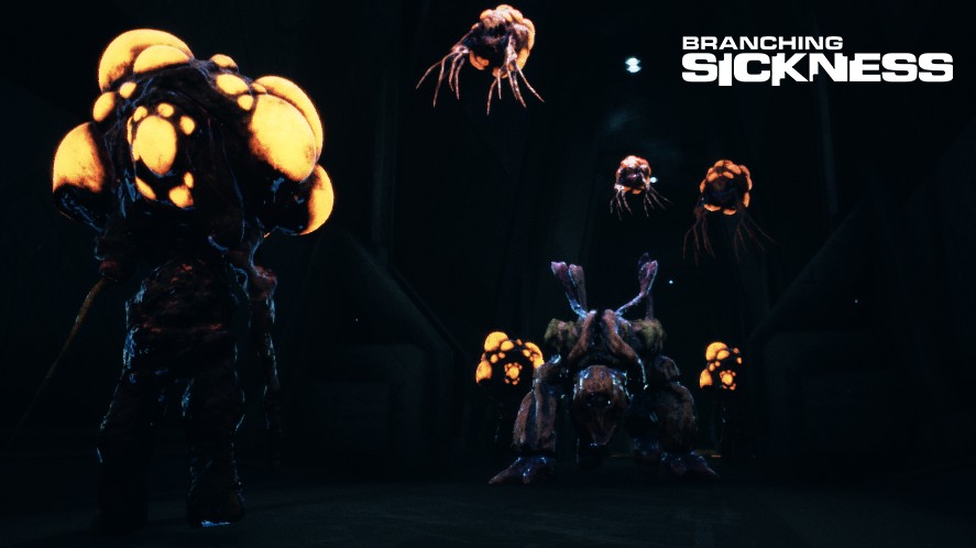 Halo fan-made title in-game screenshot from Branching Sickness