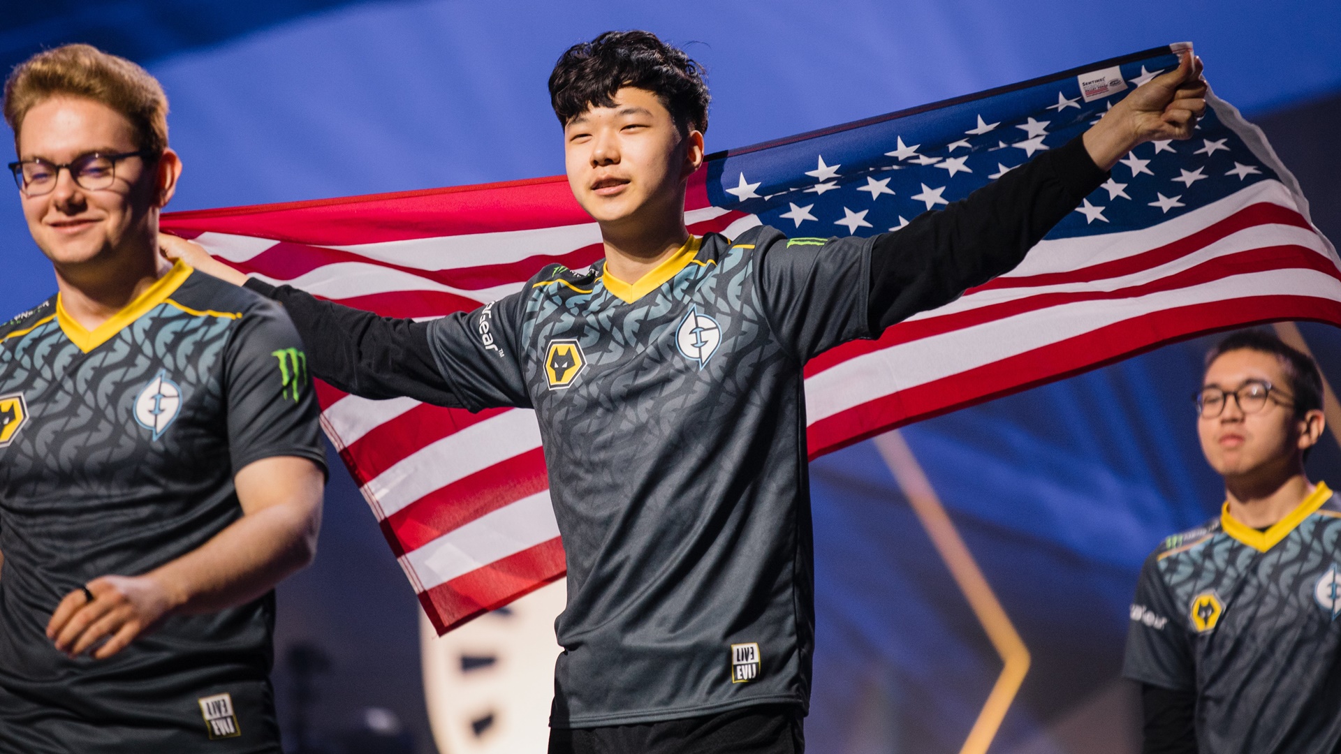 Evil Geniuses at the LCS spring playoff final