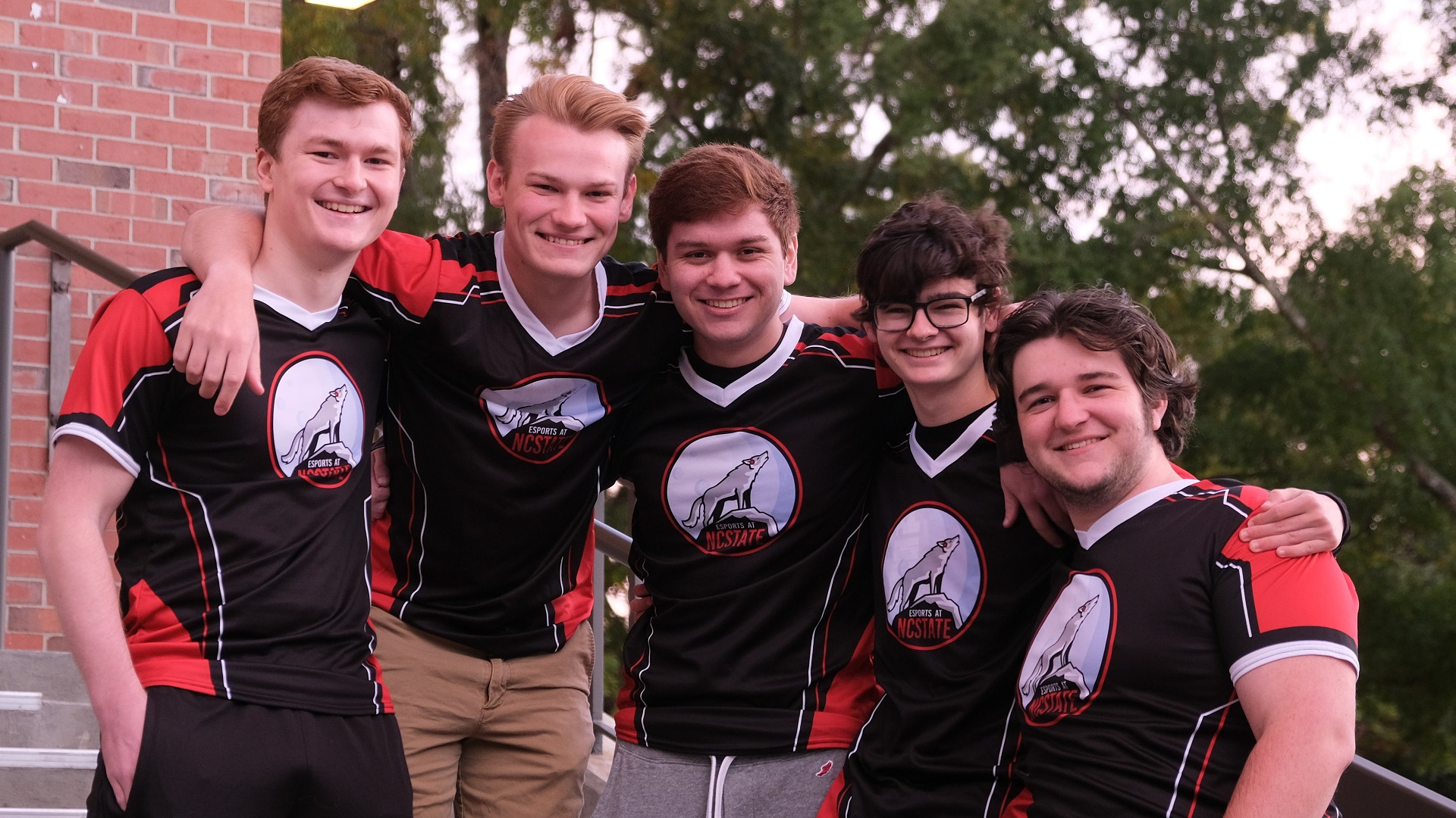 North Carolina State University's Rainbow Six Siege esports roster.