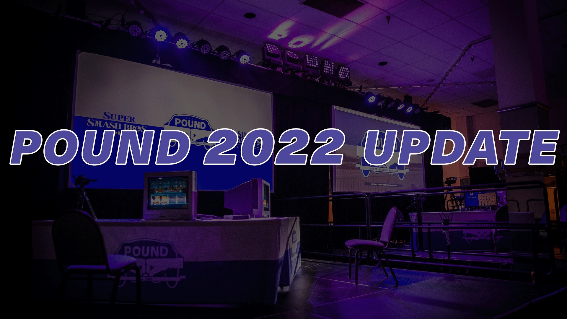An update on Pound 2022's decision to use monitors for Melee.