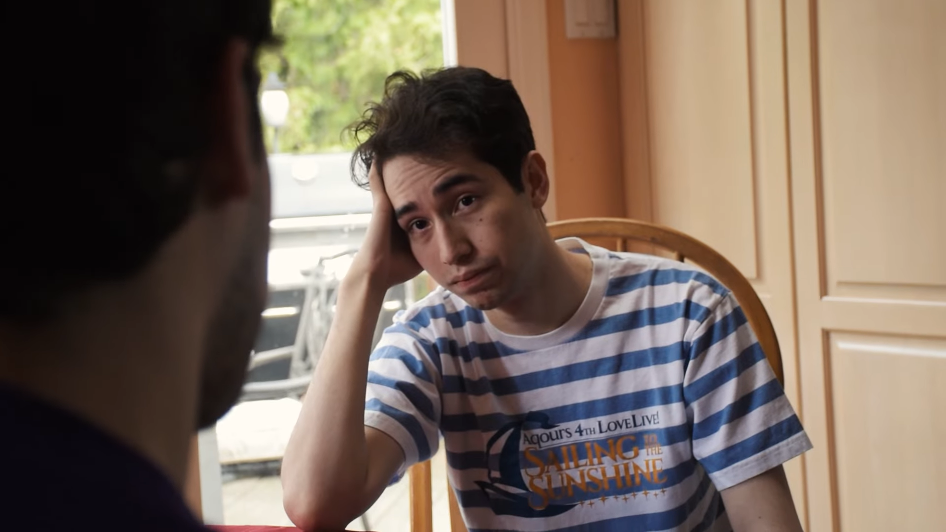 DarkGenex in a trailer for his Smash Summit 13 campaign; he was voted in along with Sora.