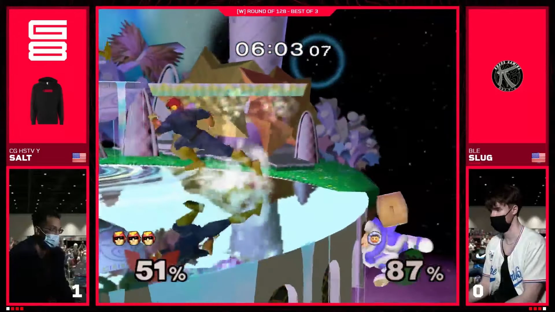 Salt beats SluG at Genesis 8. Salt and Blue will attend Smash Summit 13.