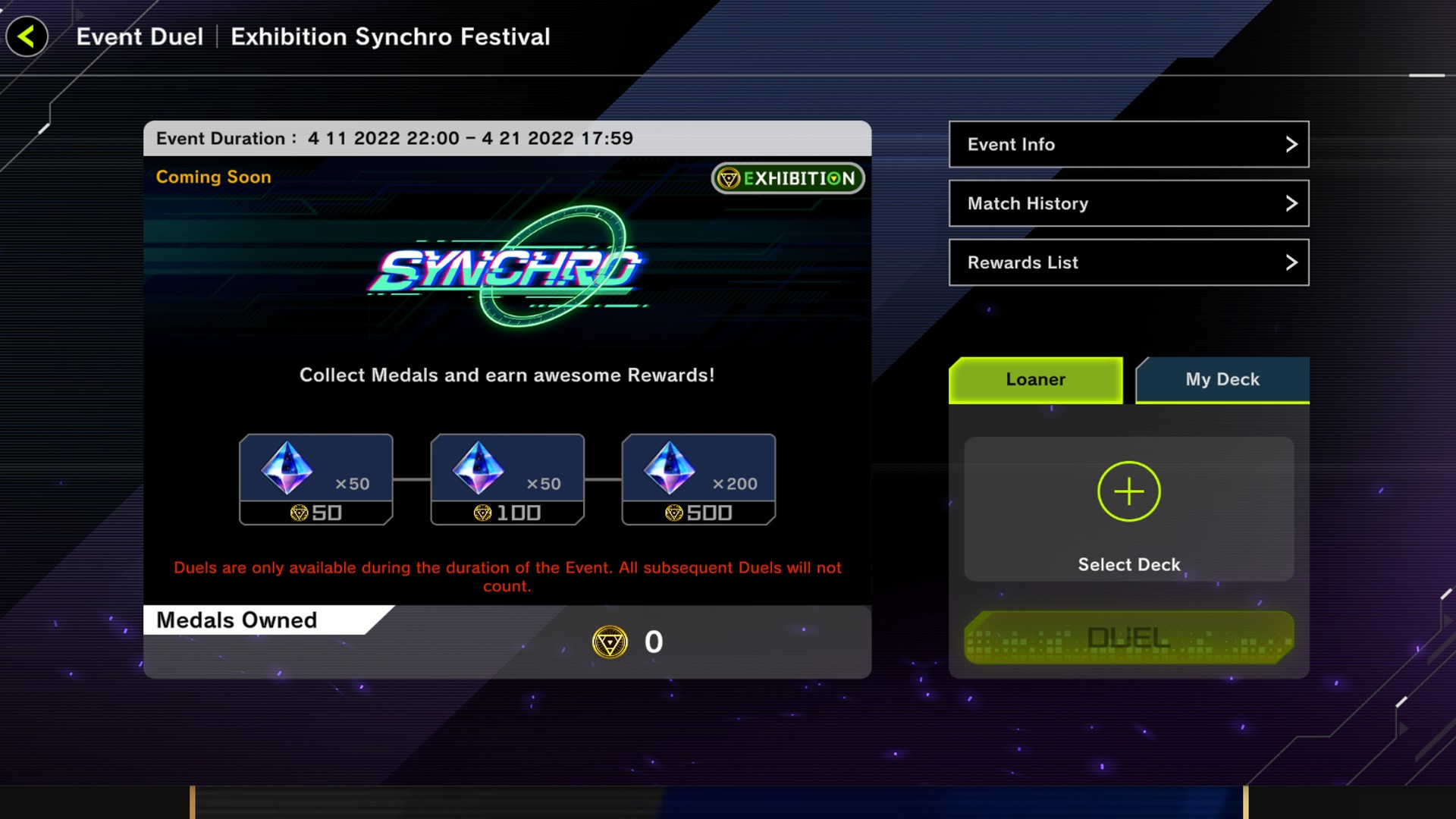 Yu-Gi-Oh! Master Duel Synchro Festival