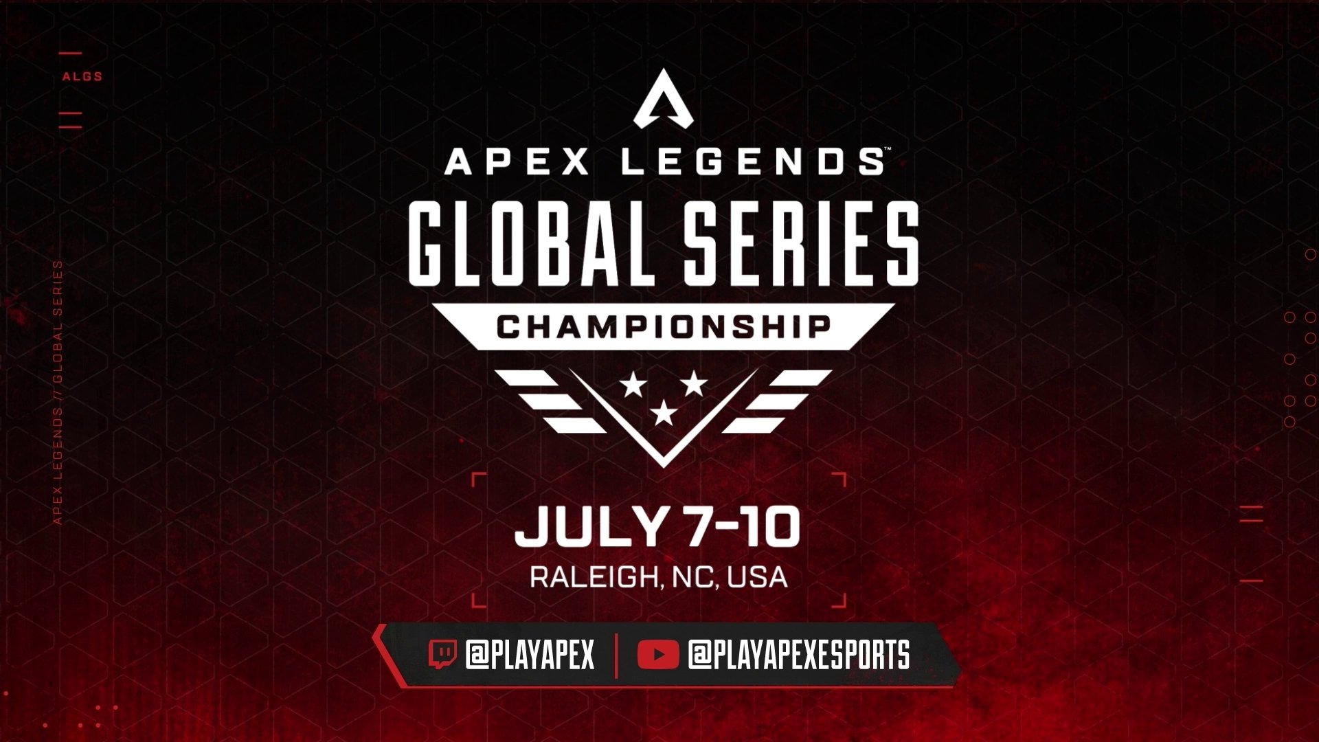 The 2022 ALGS Champions tournament will be in Raleigh, North Carolina in July