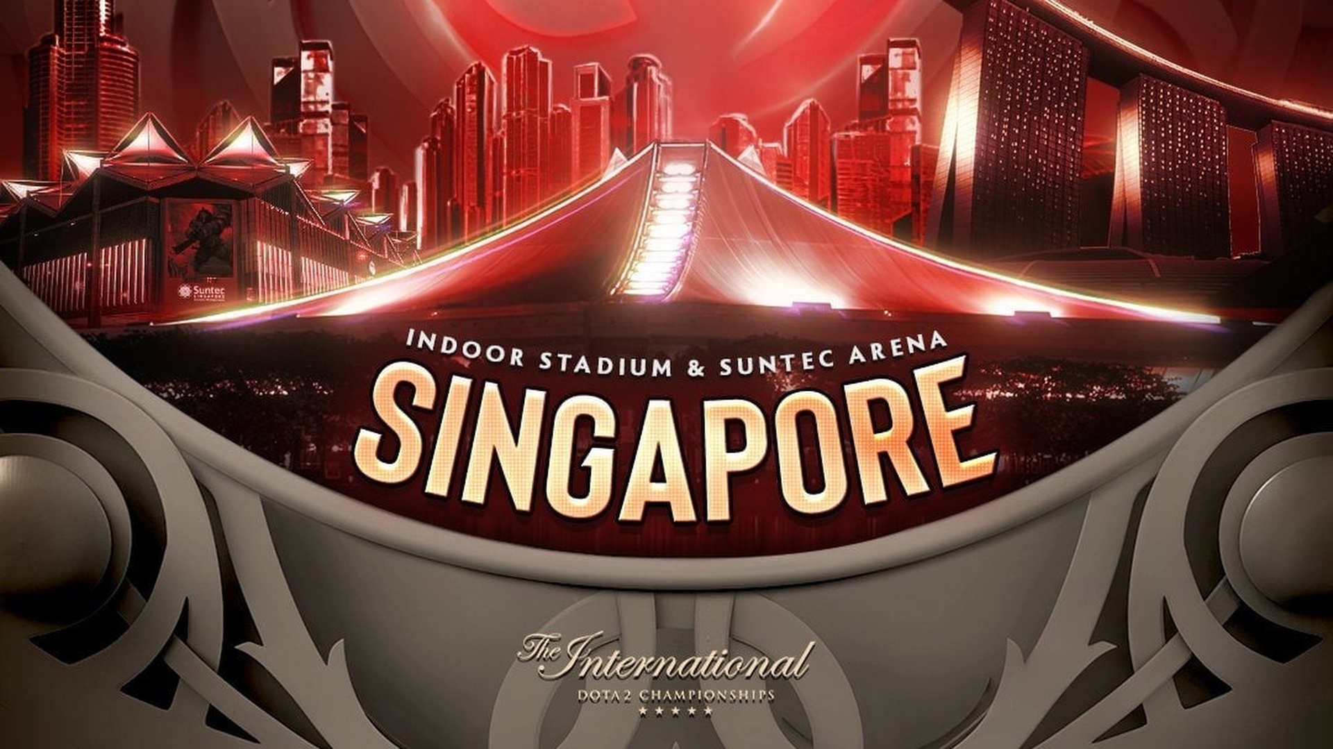 International 11 banner with Singapore in title