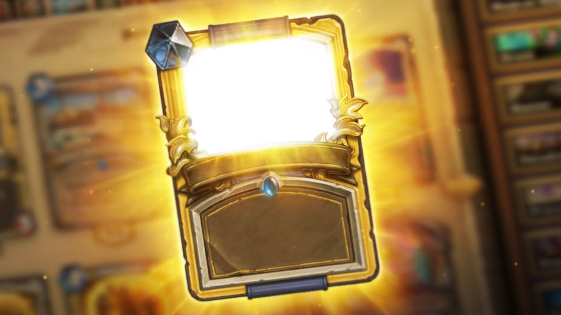 Latest Hearthstone patch lets you upgrade to golden cards, share deck codes in chat and more