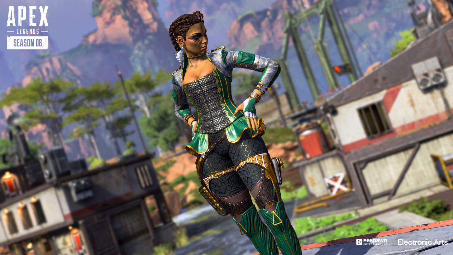Screenshot of Loba from season 8. She was used in the ALGS Split 2 playoffs