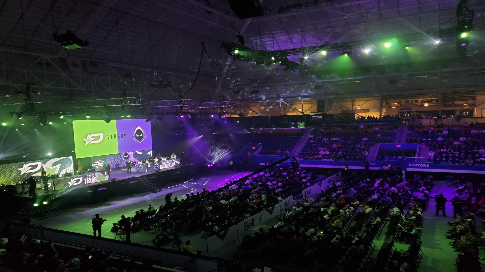The stage at the CDL Major III