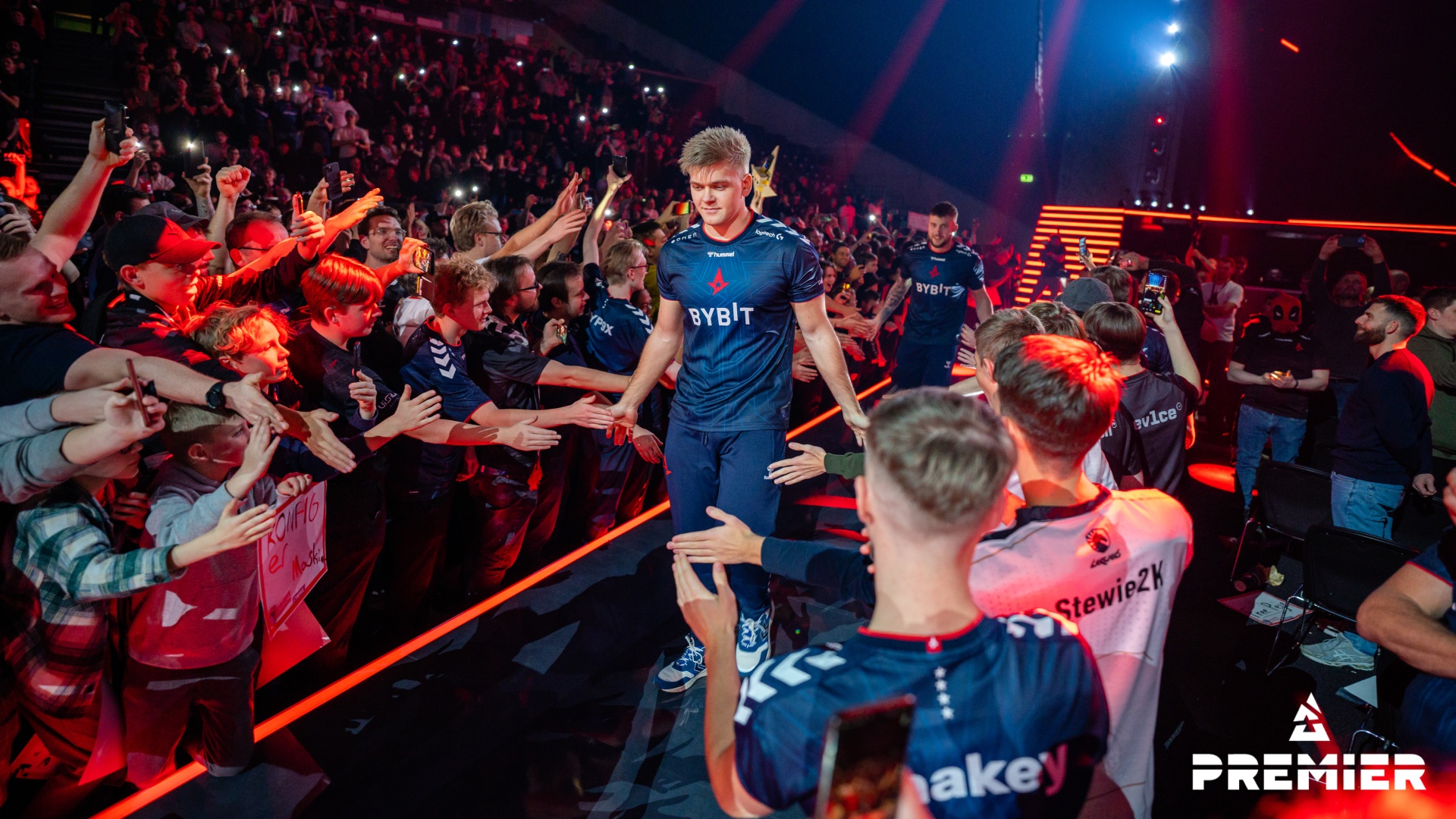 Astralis walks into a LAN event