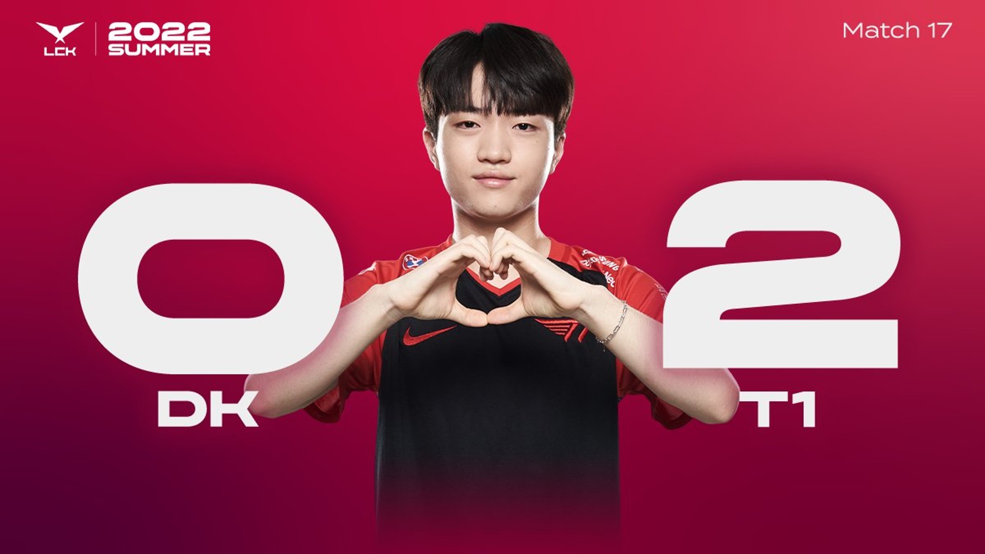 2022 LCK summer T1 DK