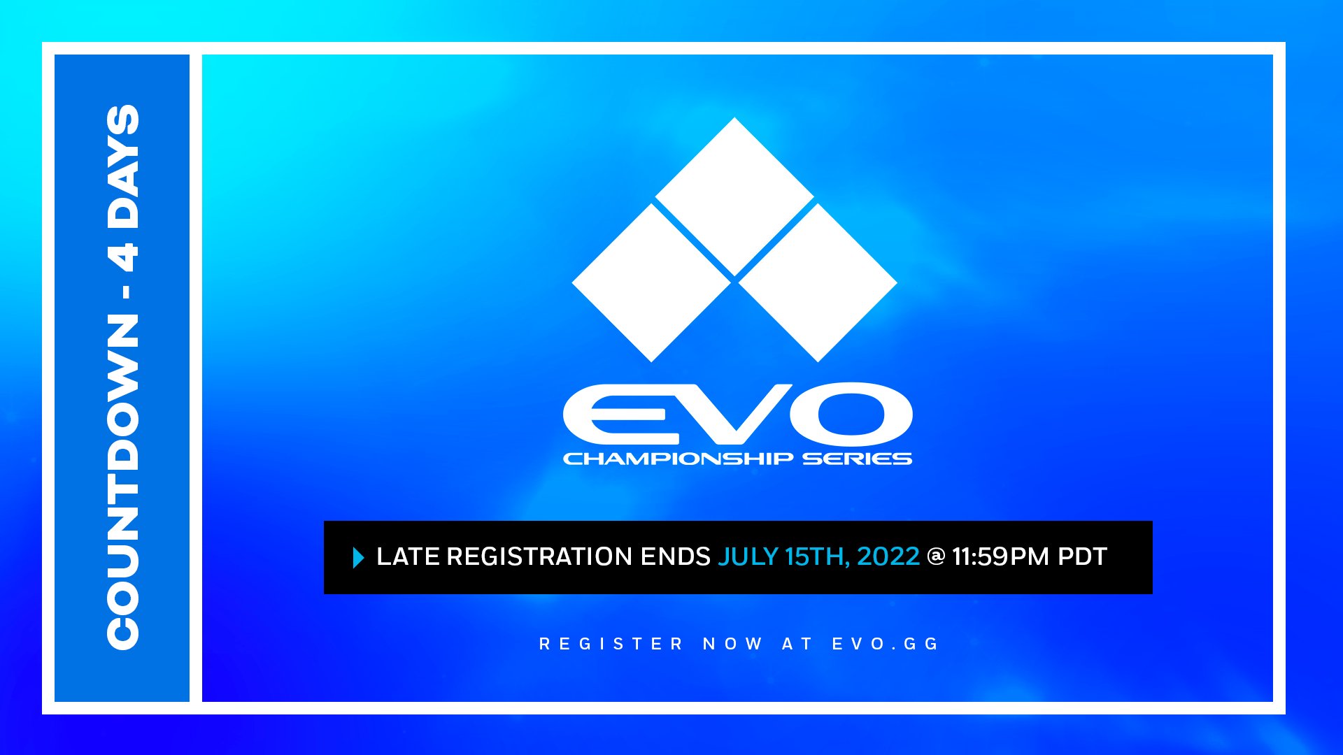 Evo 2022 register registration
