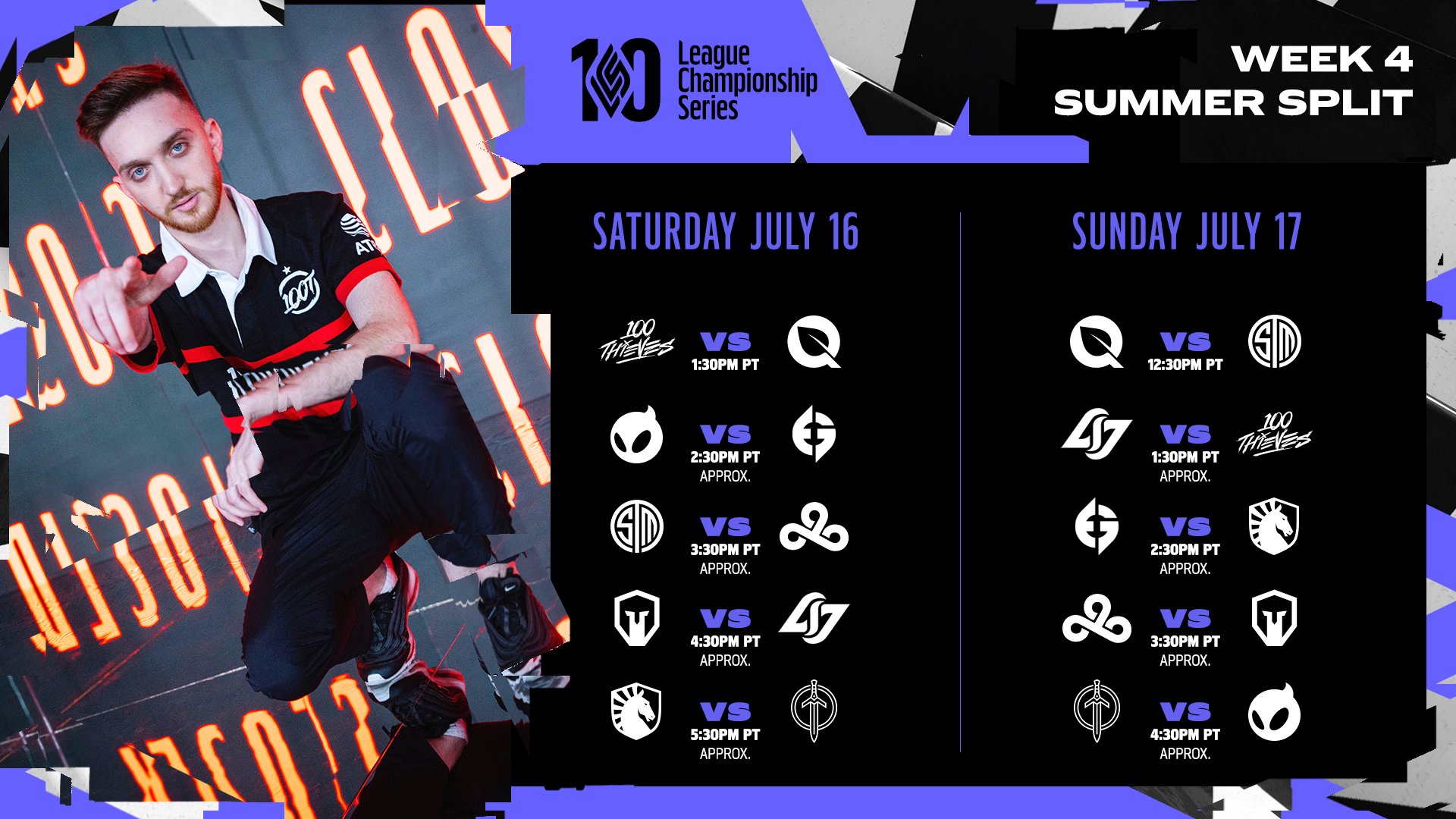 2022 LCS Summer Week 4