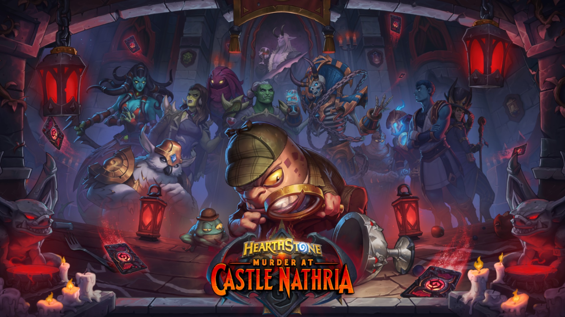 How the Infuse keyword works in the Hearthstone Murder at Castle Nathria expansion
