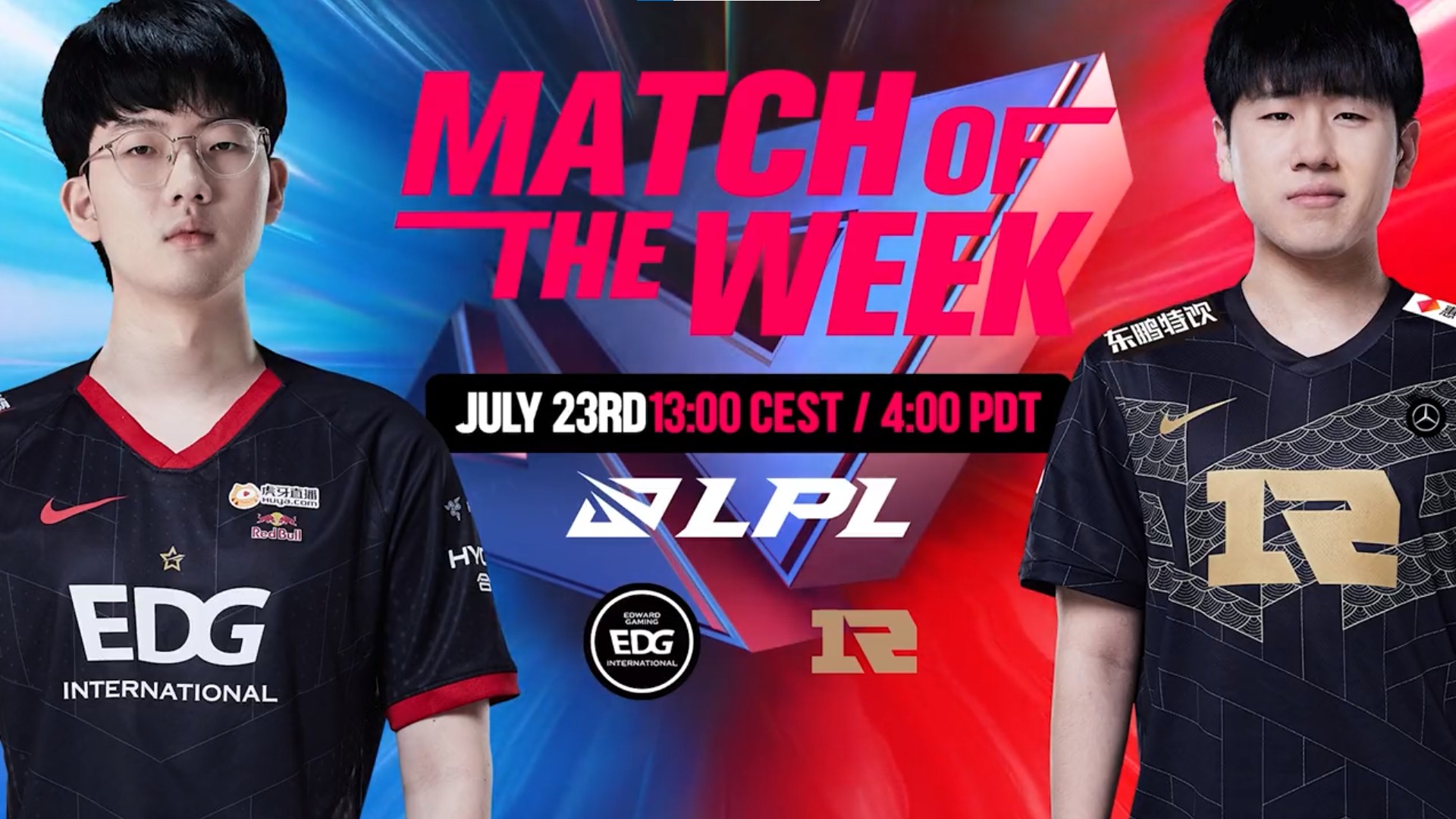 2022 LPL Summer Week 7 EDG RNG
