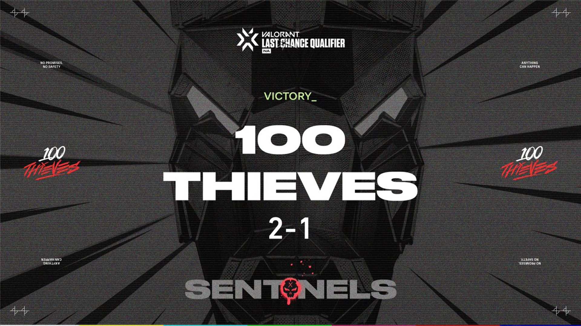 100 Thieves Sentinels