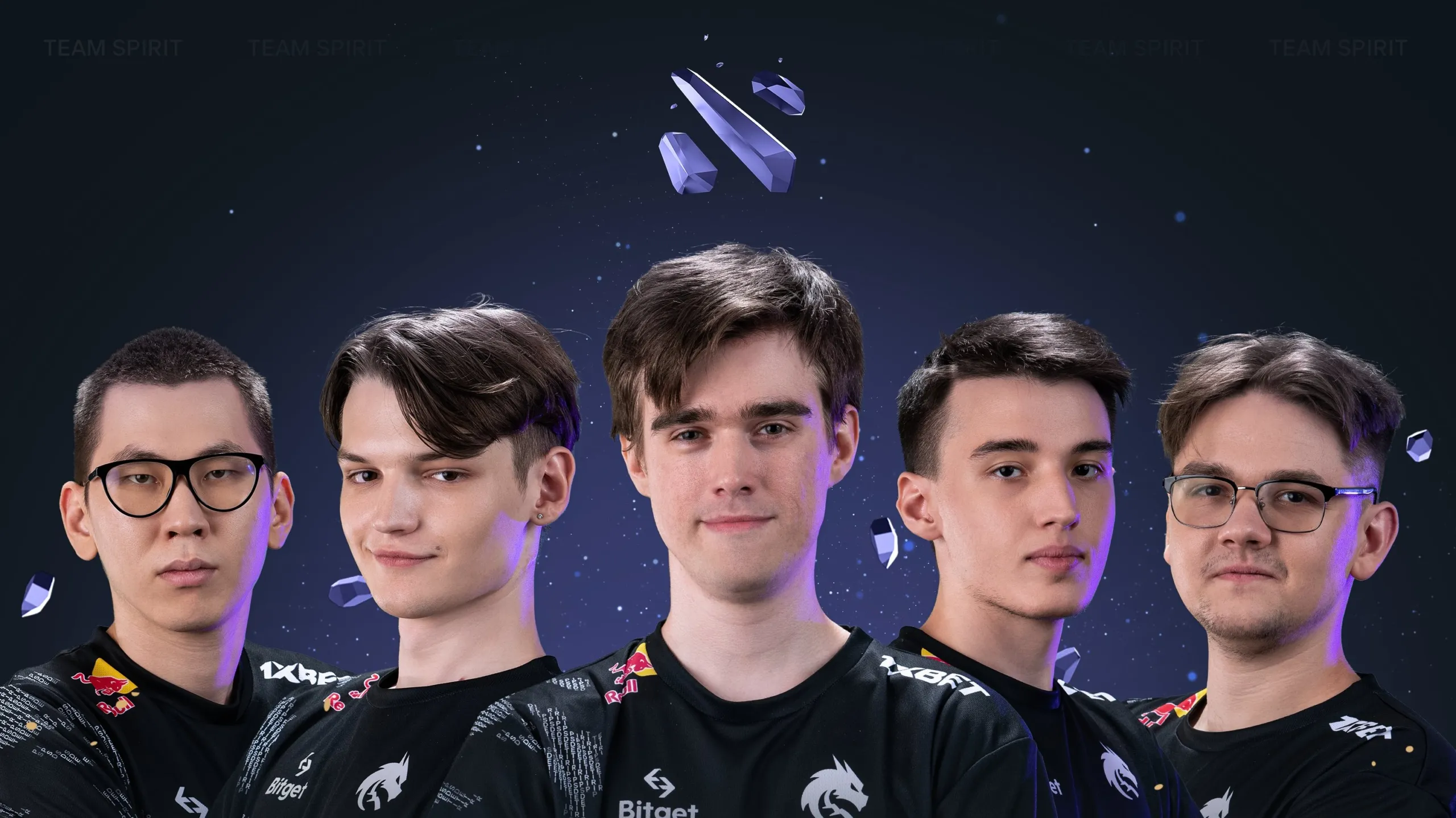 Team Spirit champions banner