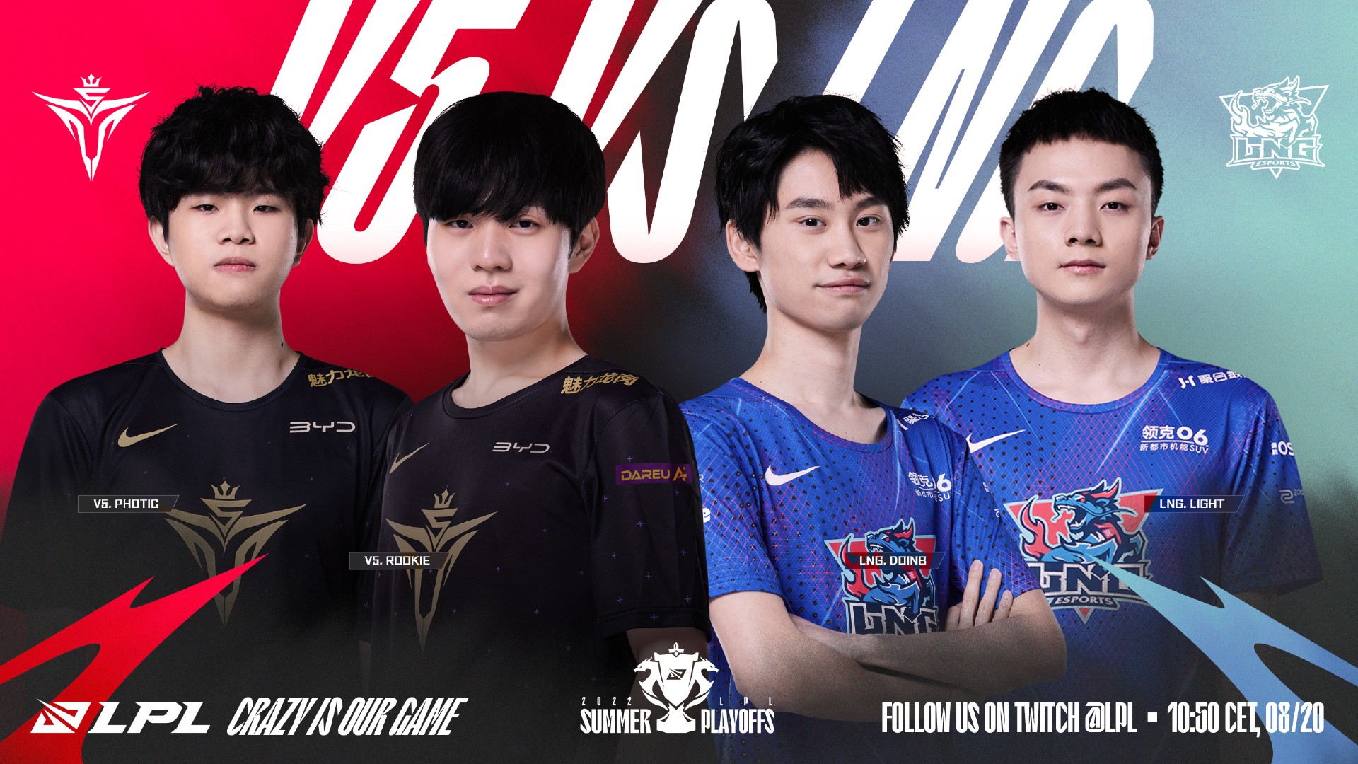 2022 LPL Regional Finals V5 LNG EDG RNG