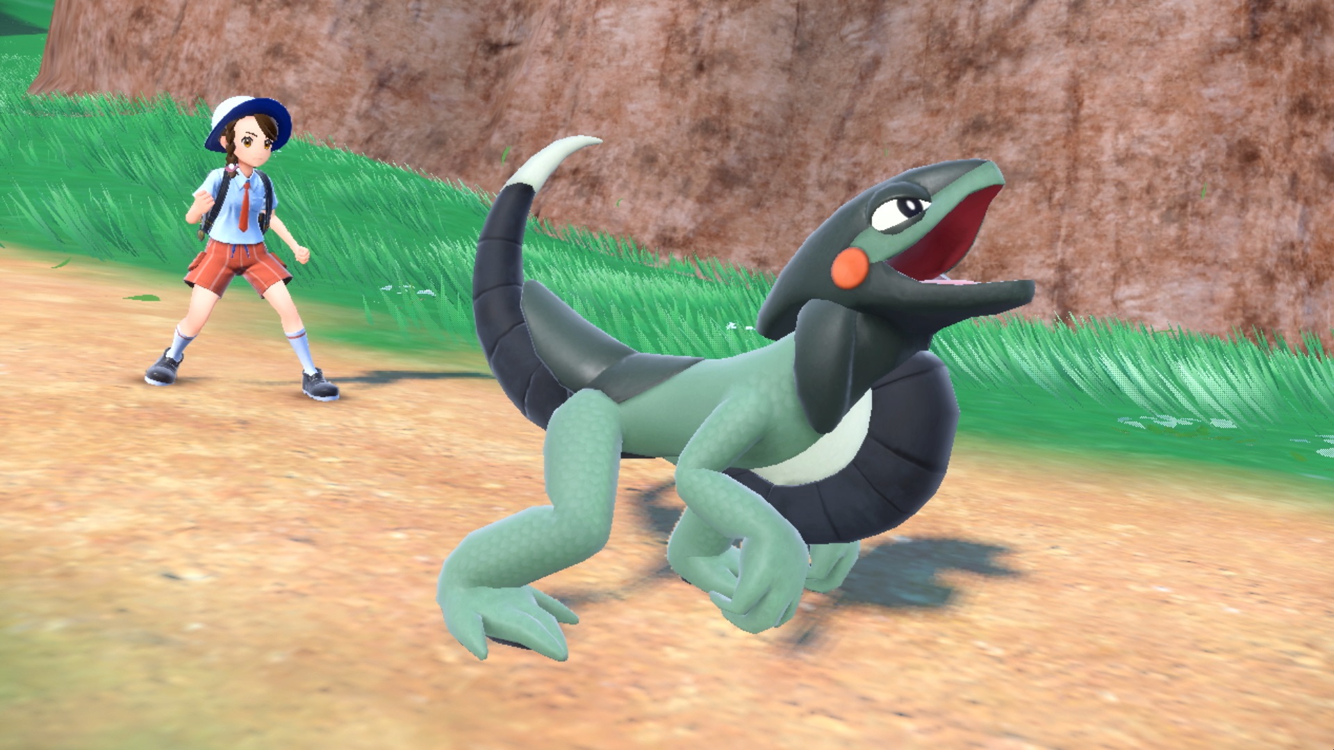 Cyclizar in Pokémon Scarlet and Violet.