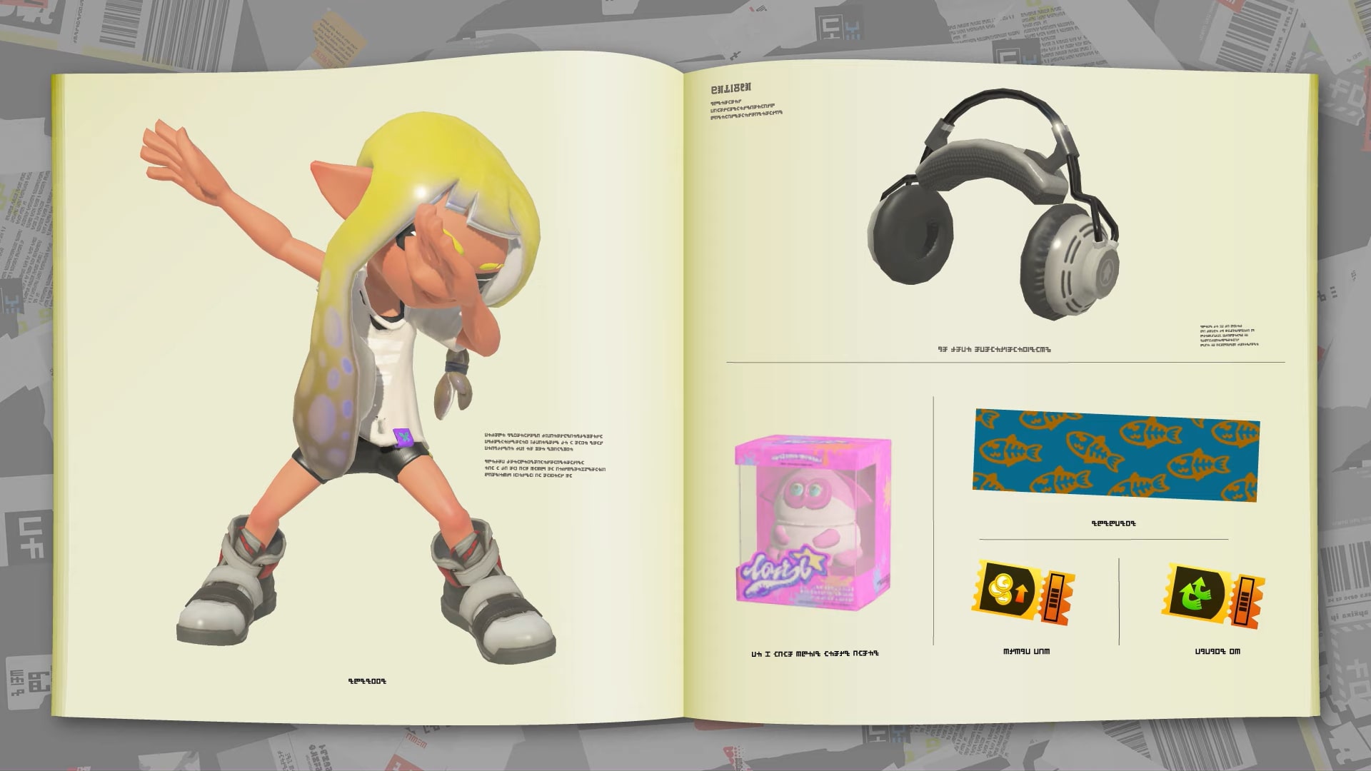 An Inkling does the dab in Splatoon 3, where they can also do the Macarena.