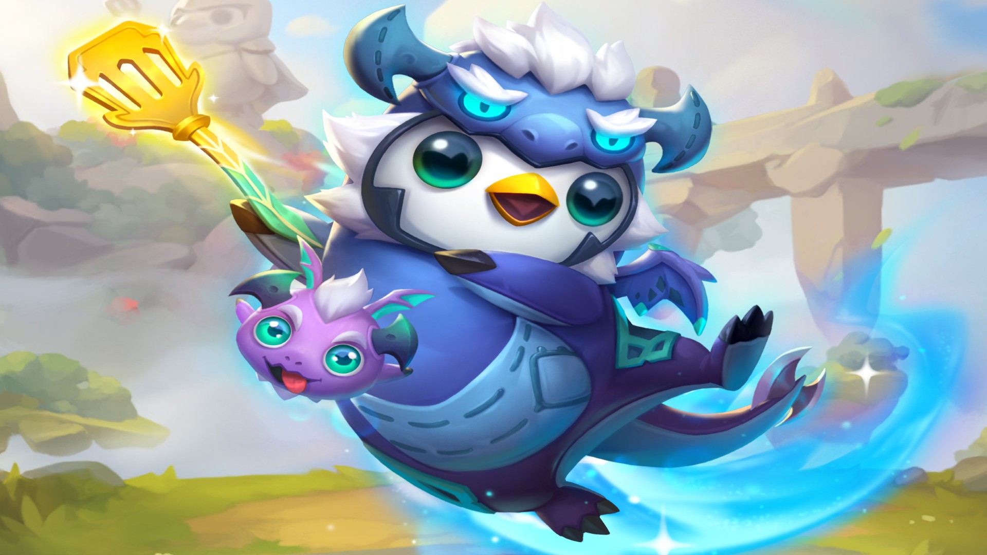TFT 7.5 Little Legend Cosmetics Dragon Trainer Pengu