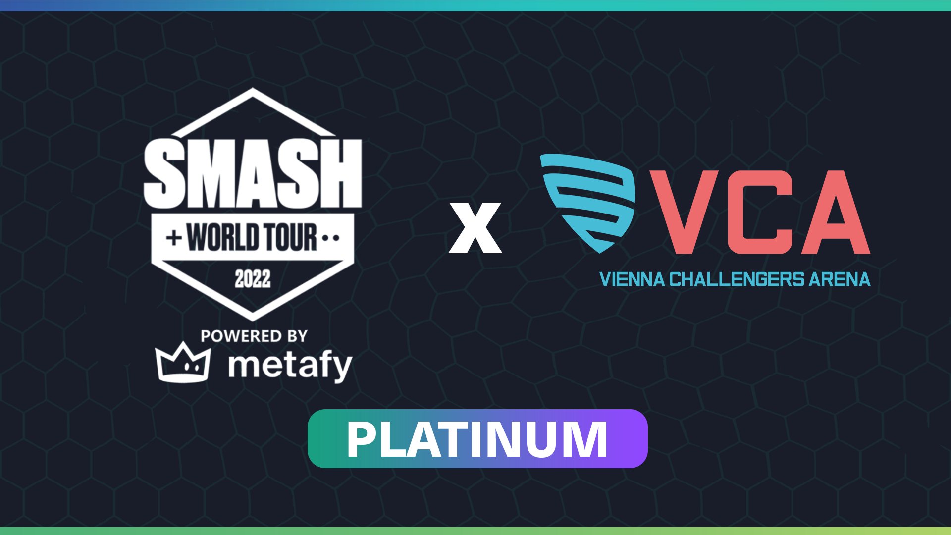 Smash World Tour x VCA 2022 logo