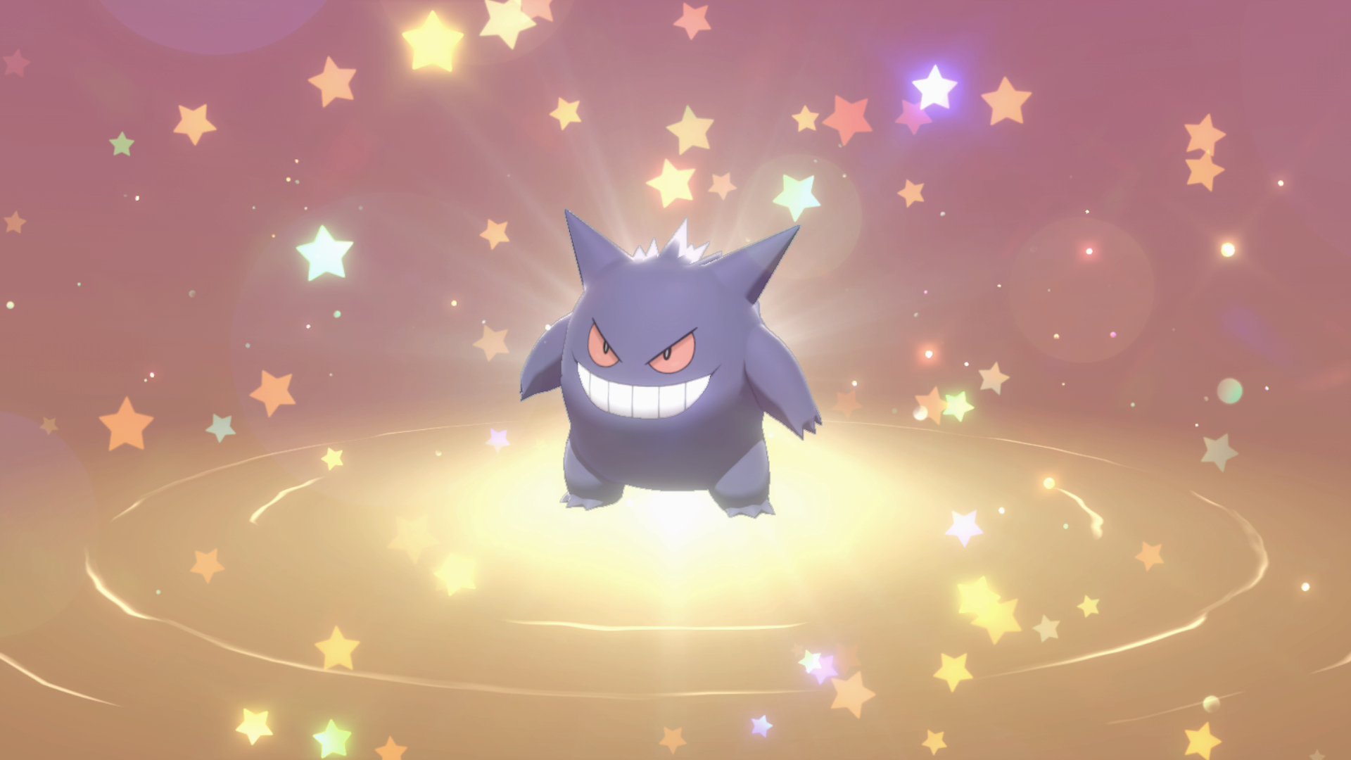 Ash's Gengar in Pokémon Sword and Shield