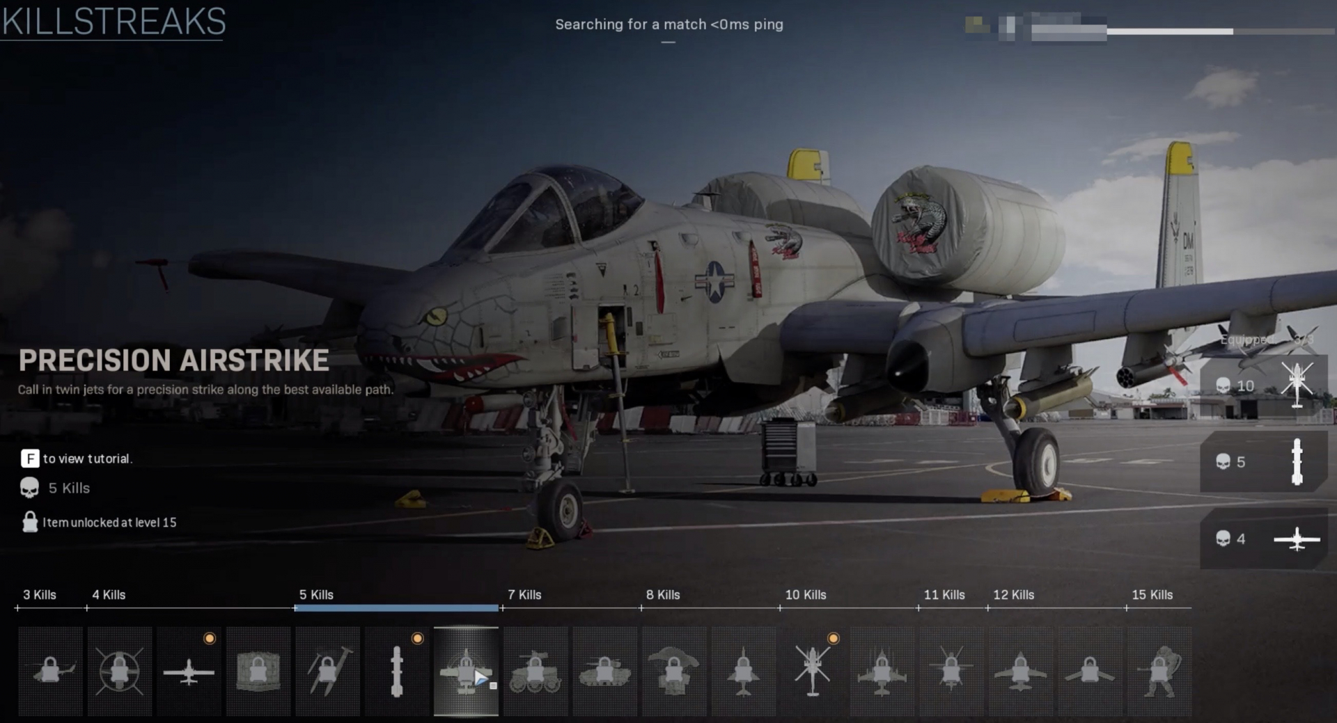 Warzone Precision Airstrike
