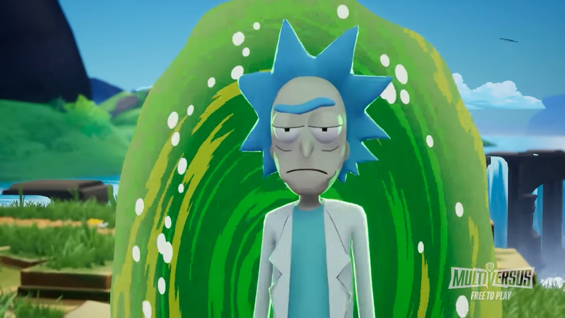 Rick in MultiVersus, whose release date is this week