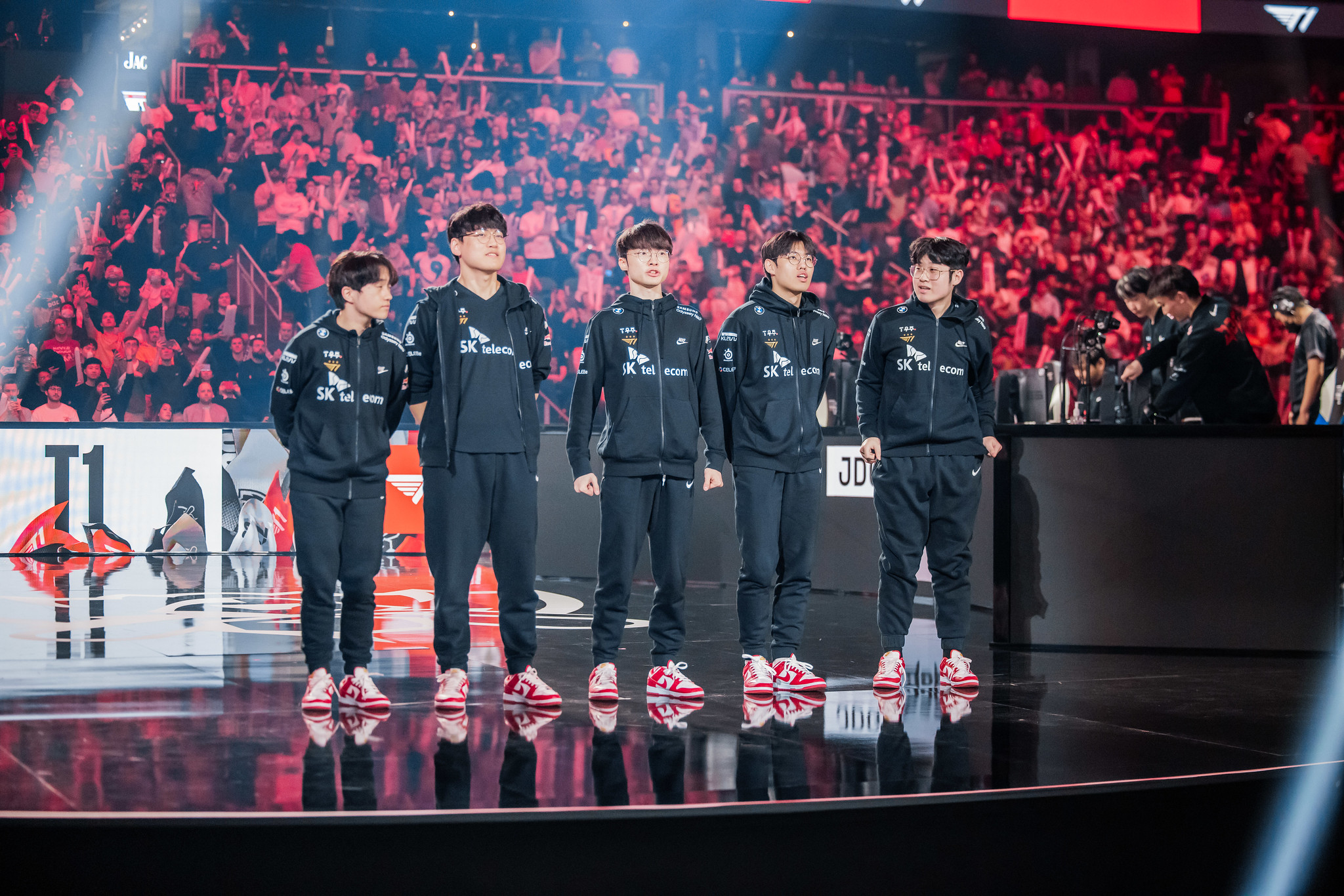 T1 Worlds 2022 starting roster