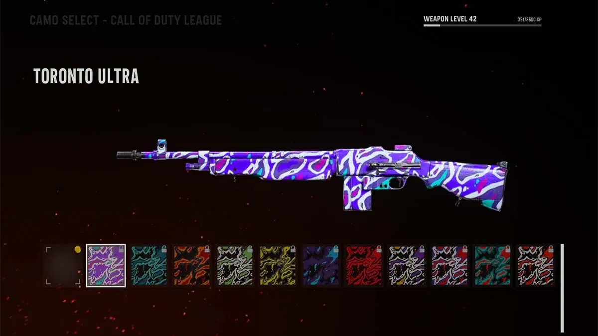 CDL camos Call of Duty: Modern Warfare 2