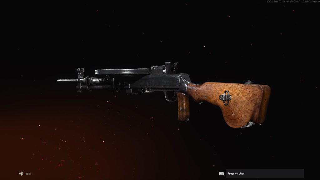 DP27 loadout Warzone