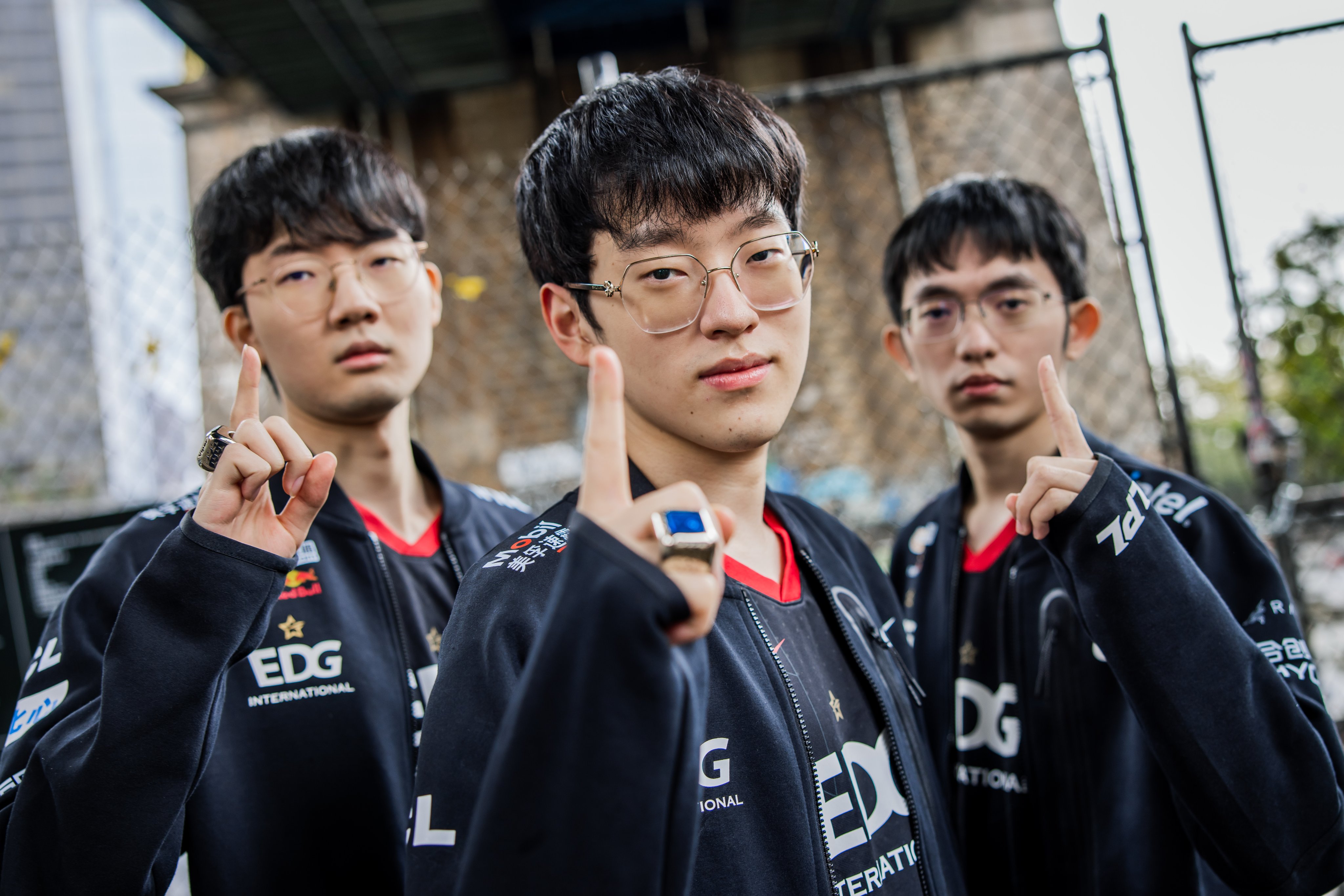 EDG three man core photoshoot