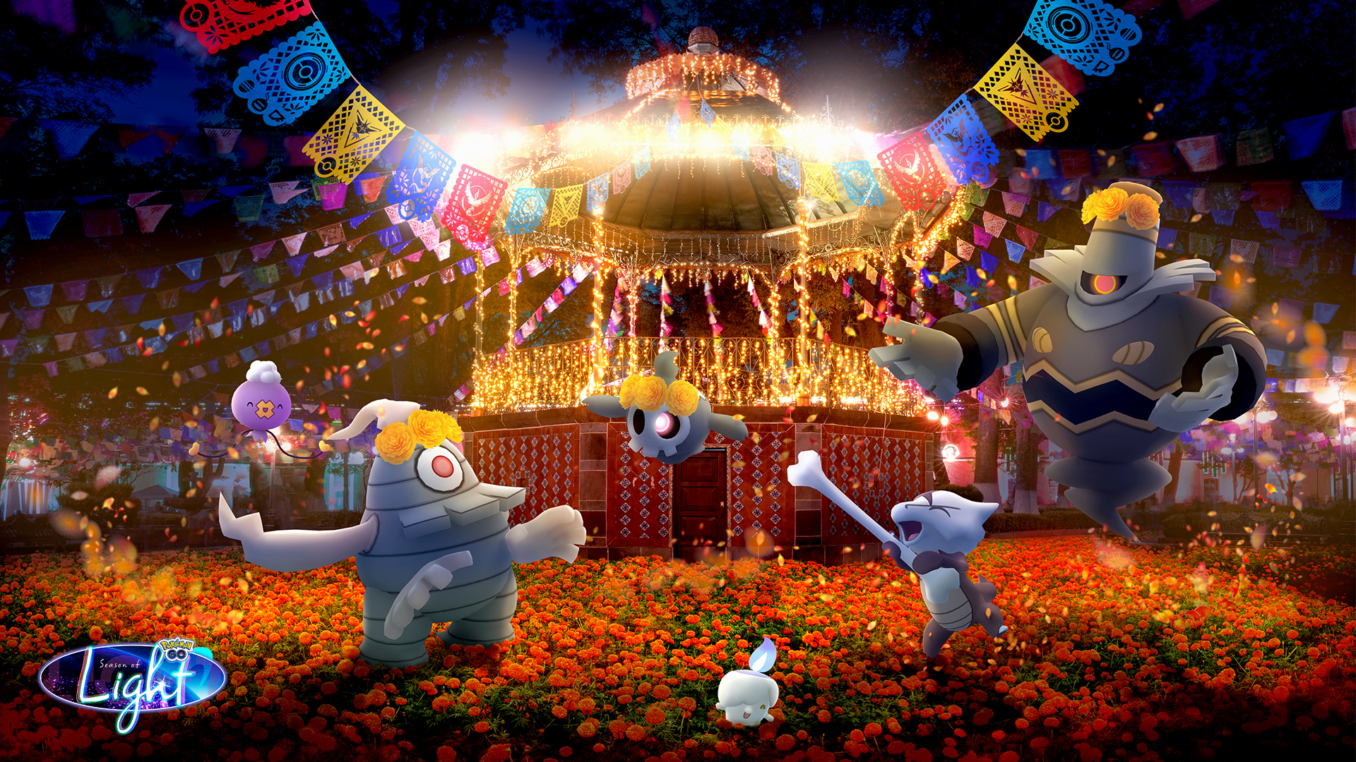 Pokémon GO Dia de Muertos 2022 graphic