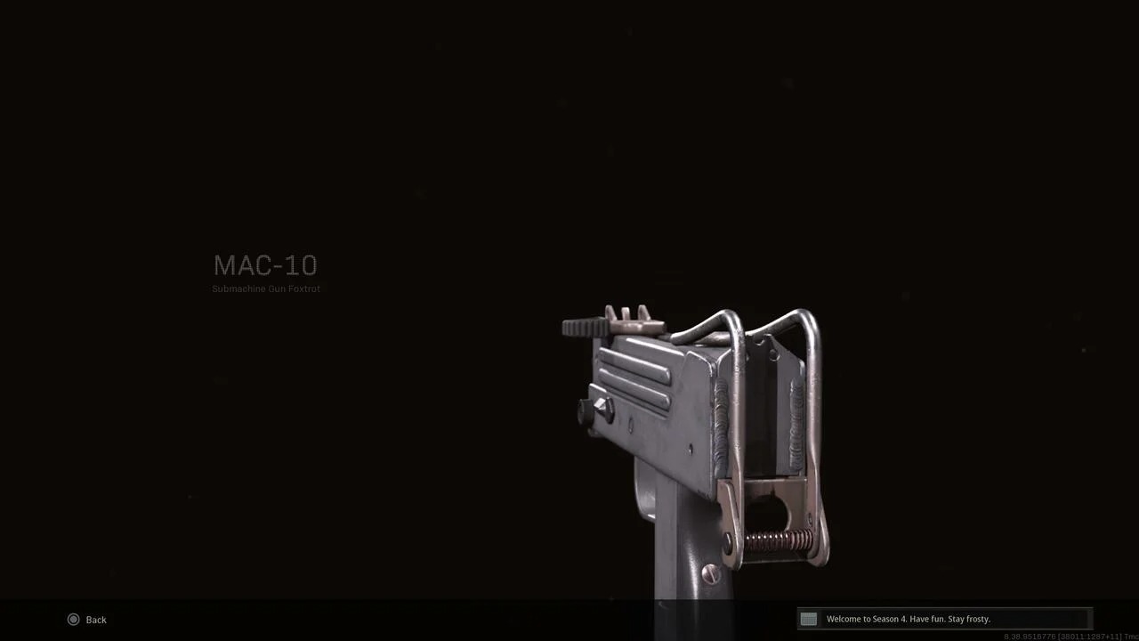 Mac-10 loadout Warzone