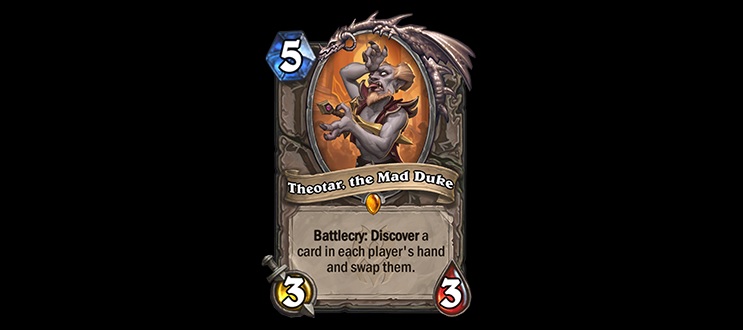  Theotar, the Mad Duke in Hearthstone patch 24.4.3