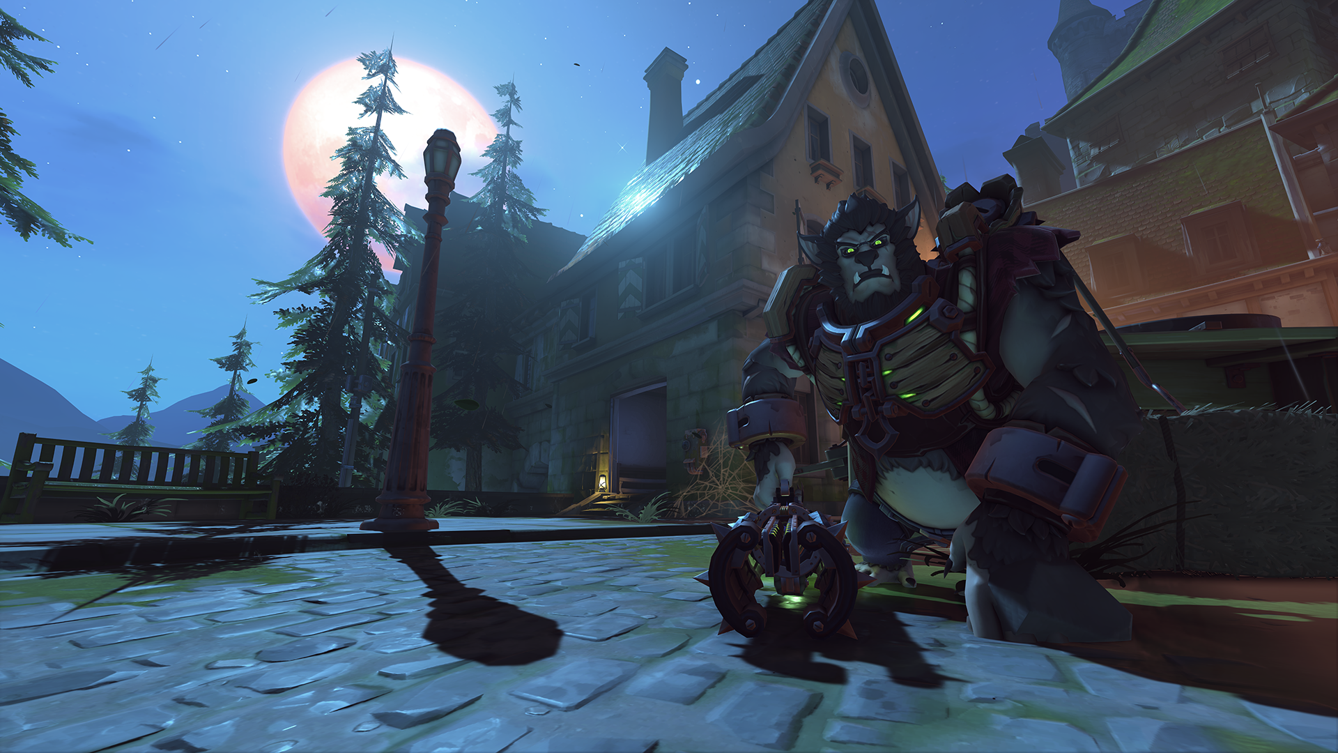 Overwatch 2 Werewolf Winston skin and spray