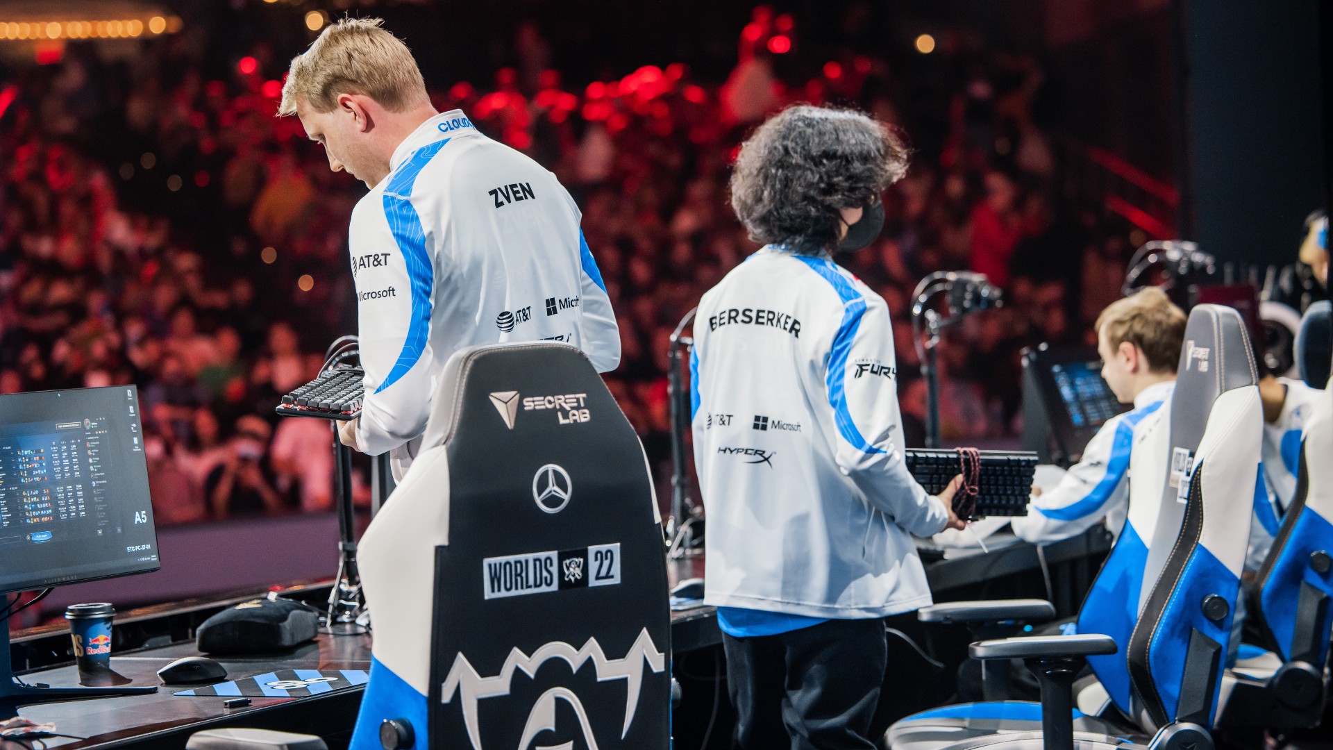 Worlds 2022 League of Legends Cloud9 C9 Eliminated EDG Edward Gaming