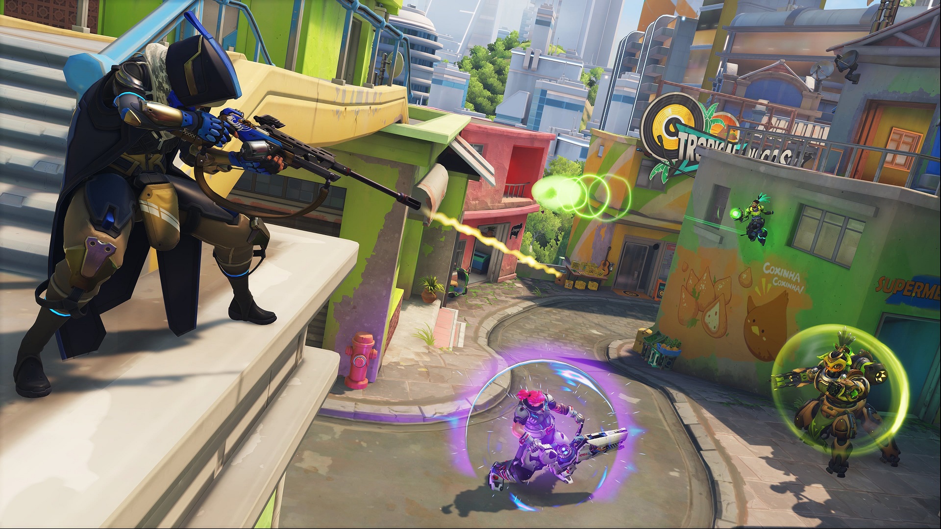 Art for Overwatch 2. Players can check their rank in Overwatch 2 from the "Career Profile" menu.