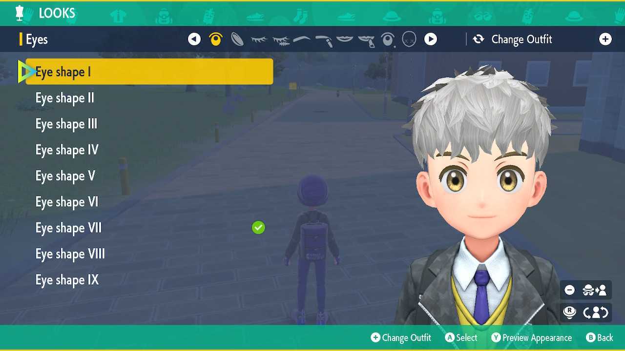 Pokémon Scarlet Violet look
