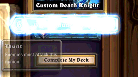 Deckbuilding with Runes in Hearthstone