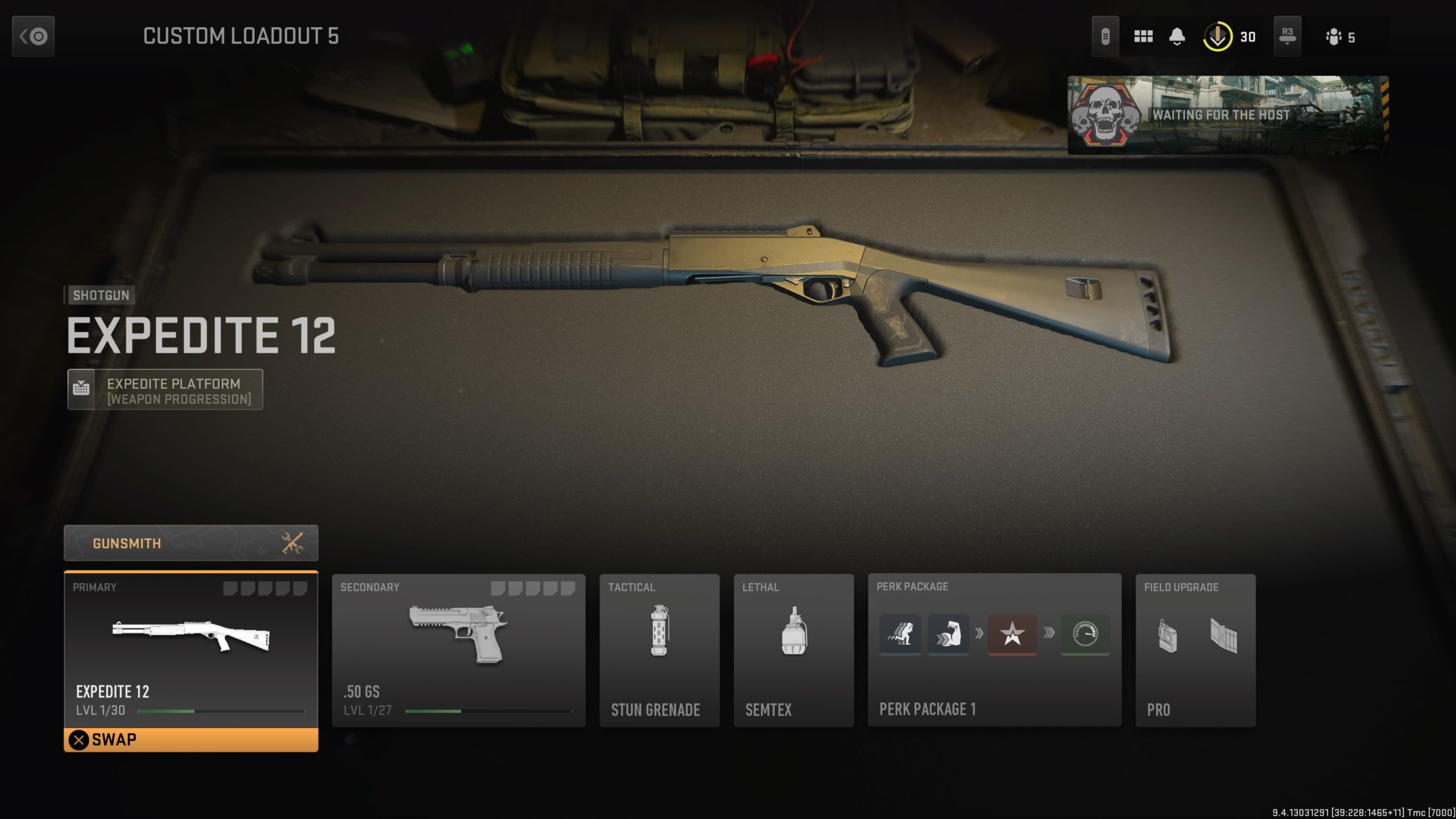 Expedite 12 loadout Modern Warfare 2
