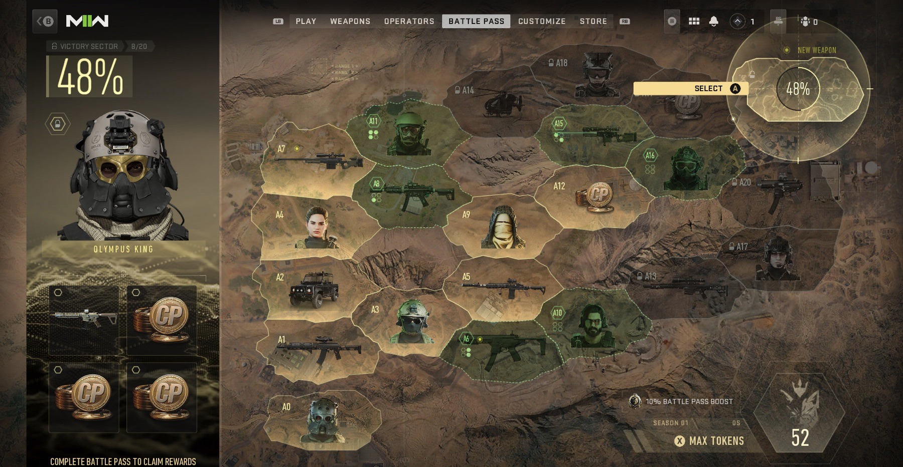 Battle Pass Tokens in Call of Duty: Warzone 2 and Modern Warfare 2