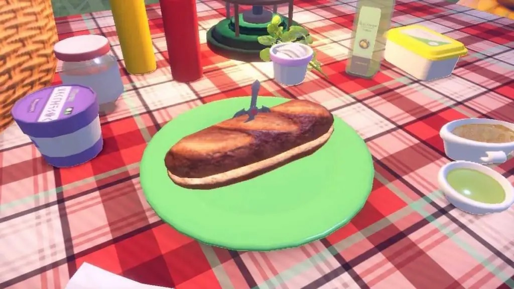 Hamburger Pokémon Scarlet and Violet
