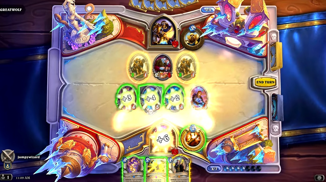 Manathirst gameplay in Hearthstone