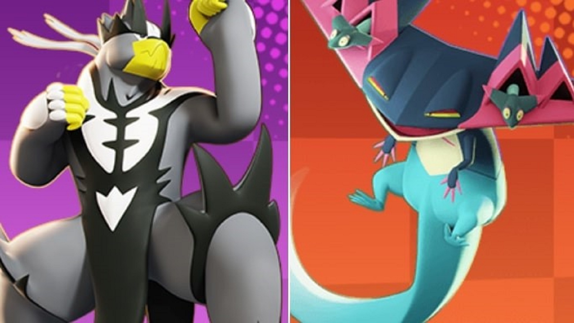 Urshifu and Dragapult in Pokémon UNITE