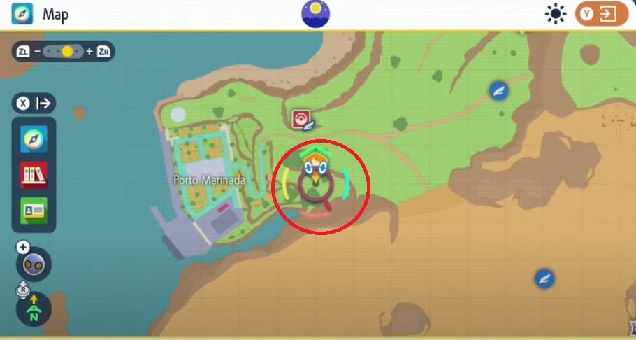 Pokémon Scarlet Violet Porto Marinada