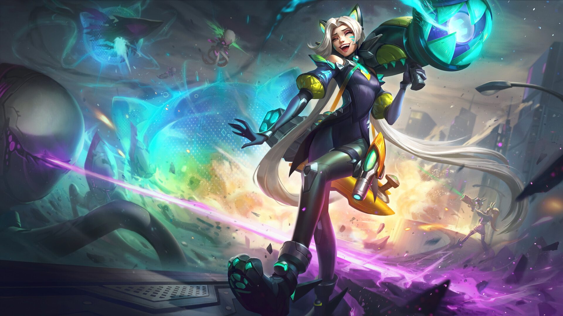 TFT Teamfight Tactics Set 8 Monsters Attack! Hero Augment Jinx Anima Squad