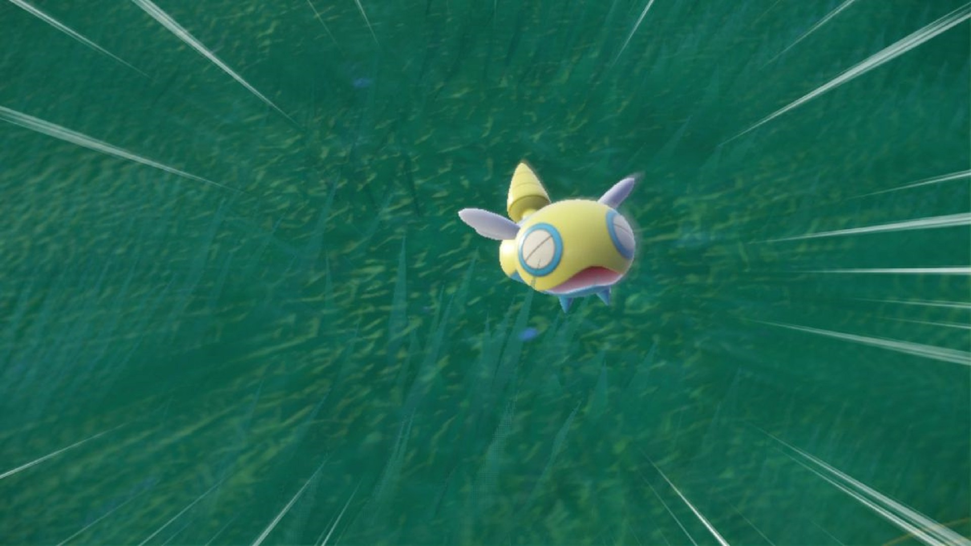 A wild Dunsparce in Pokémon Scarlet and Violet